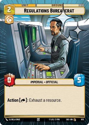 Regulations Bureaucrat - HYPERSPACE FOIL — image 1
