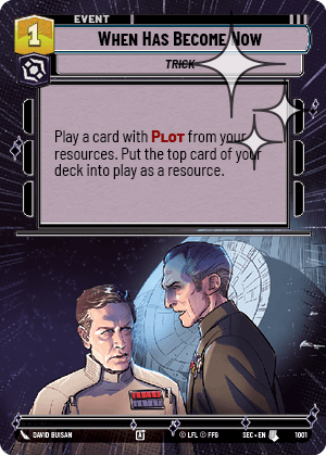 When Has Become Now - HYPERSPACE FOIL — image 1