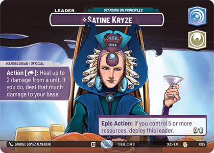 Satine Kryze - Standing on Principles - SHOWCASE — image 1