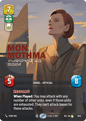 Mon Mothma - Clinging to Hope - PRESTIGE — image 1