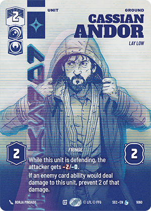Cassian Andor - Lay Low - PRESTIGE — image 1