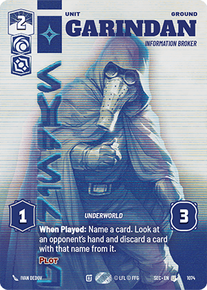 Garindan - Information Broker - PRESTIGE — image 1