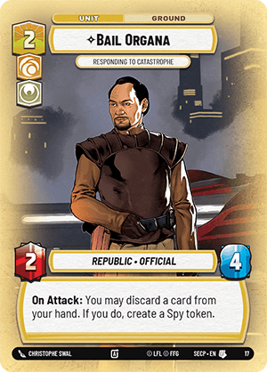Bail Organa - Responding to Catastrophe - OP Promo — image 1
