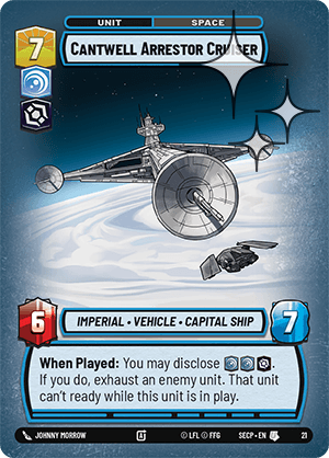 Cantwell Arrestor Cruiser - OP Promo – FOIL — image 1