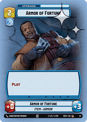 Armor of Fortune - OP Promo – FOIL — image 1