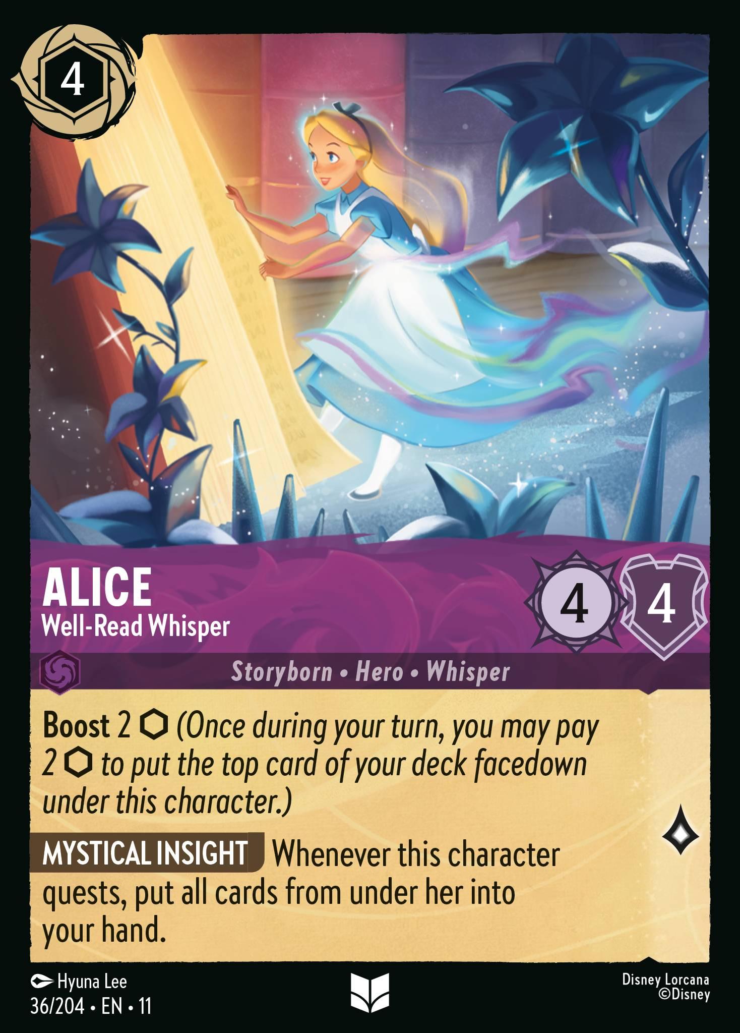 Alice • Well-Read Whisper - FOIL — image 1