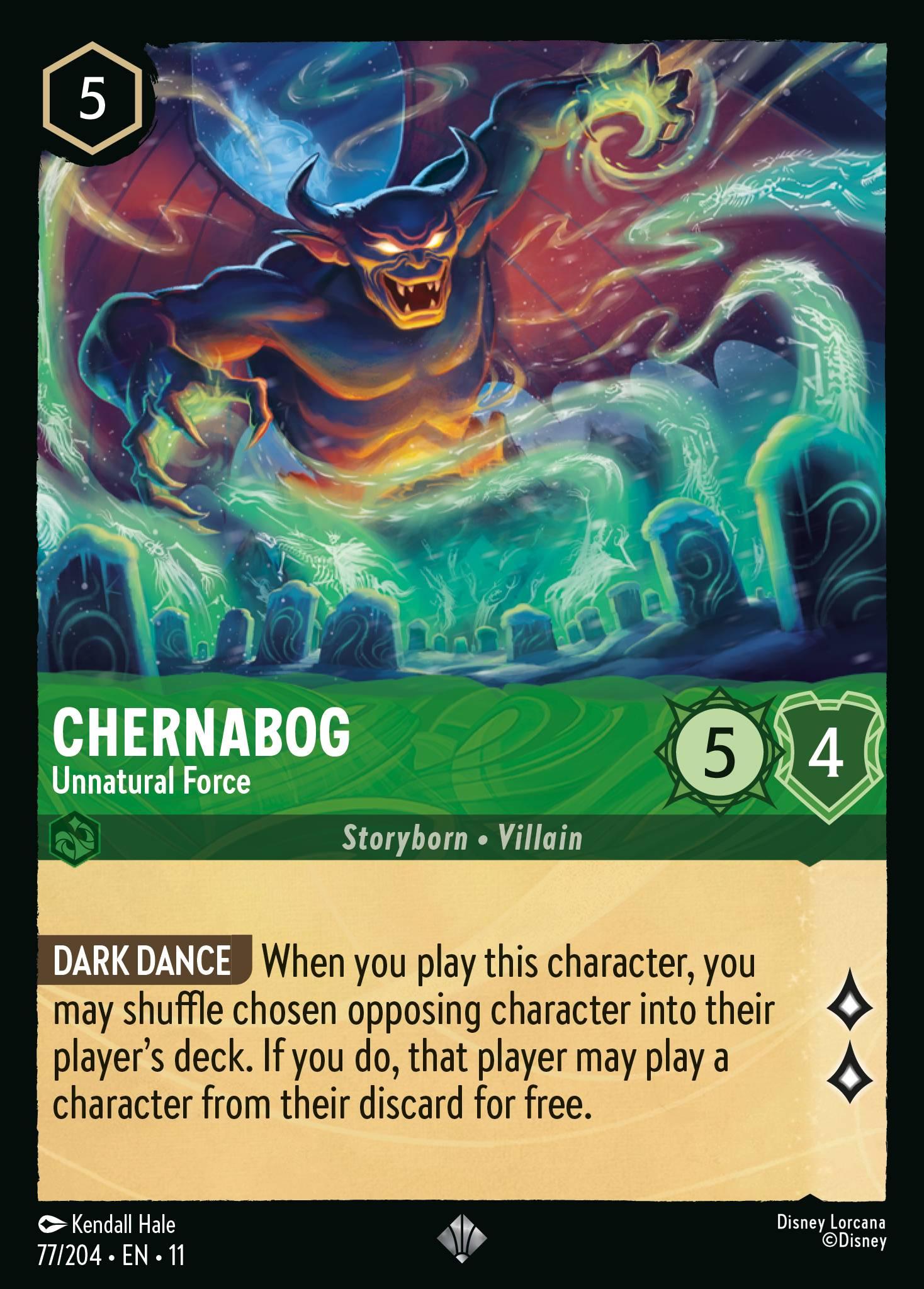 Chernabog • Unnatural Force - FOIL — image 1