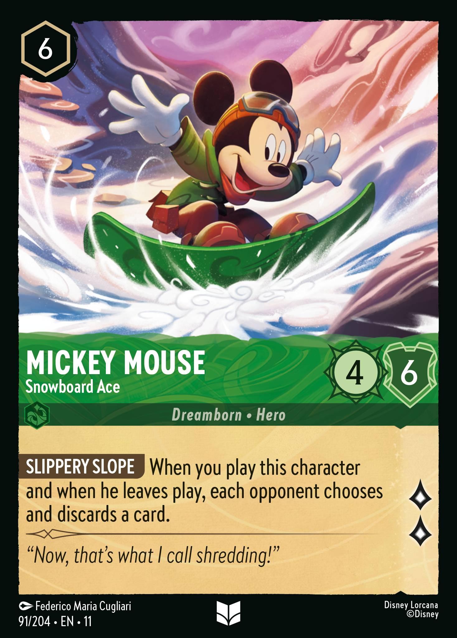 Mickey Mouse • Snowboard Ace — image 1