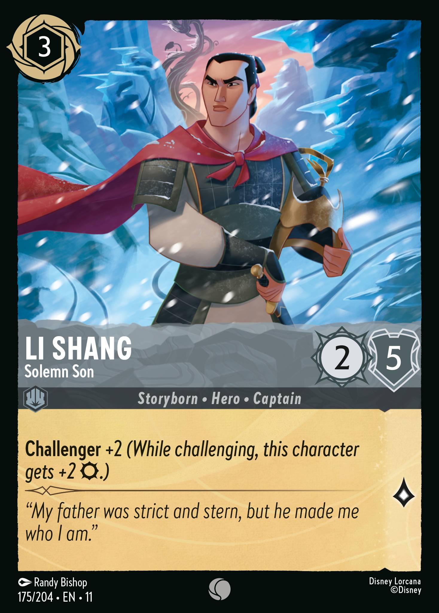 Li Shang • Solemn Son - FOIL — image 1