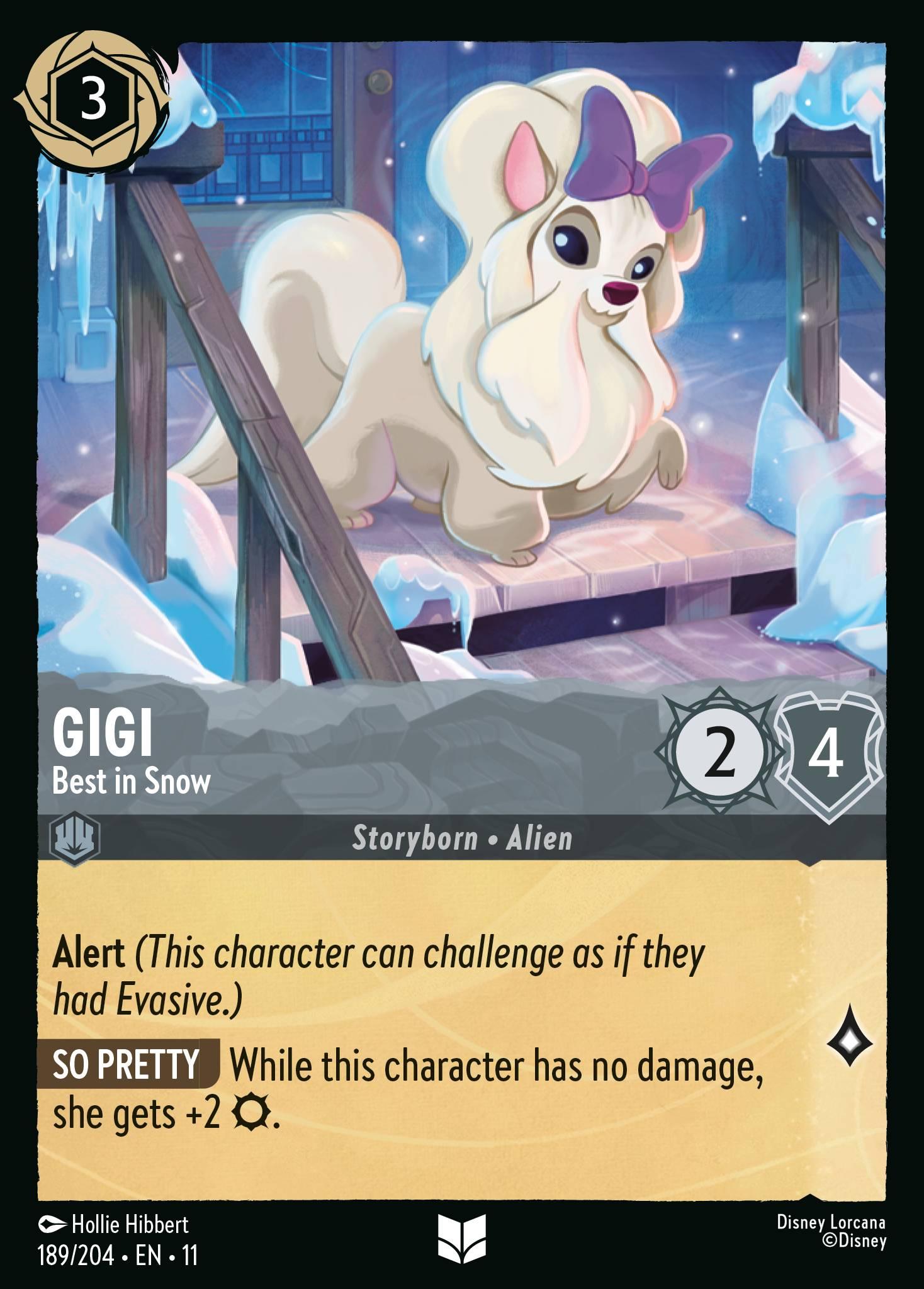 Gigi • Best in Snow - FOIL — image 1