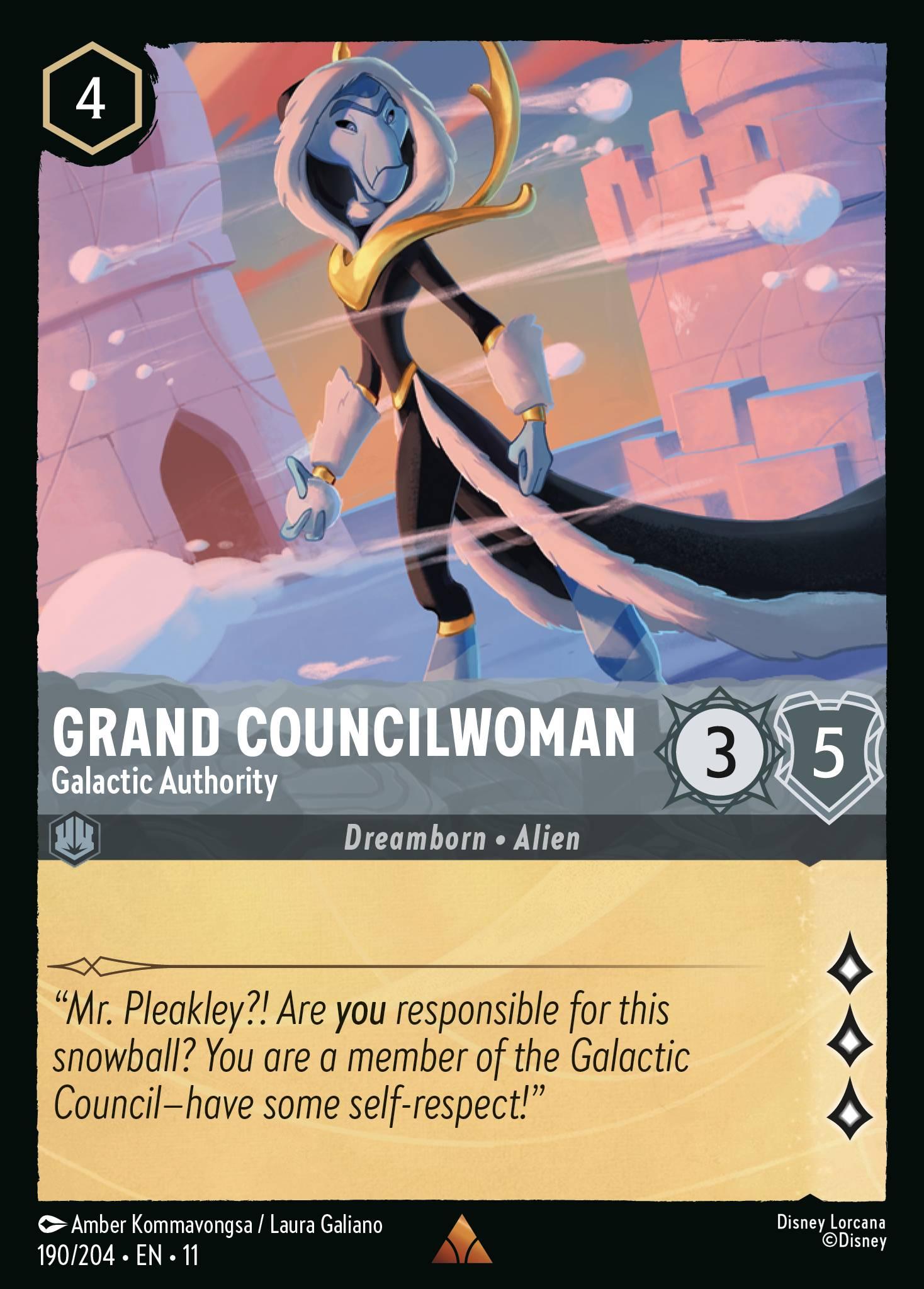 Grand Councilwoman • Galactic Authority — image 1