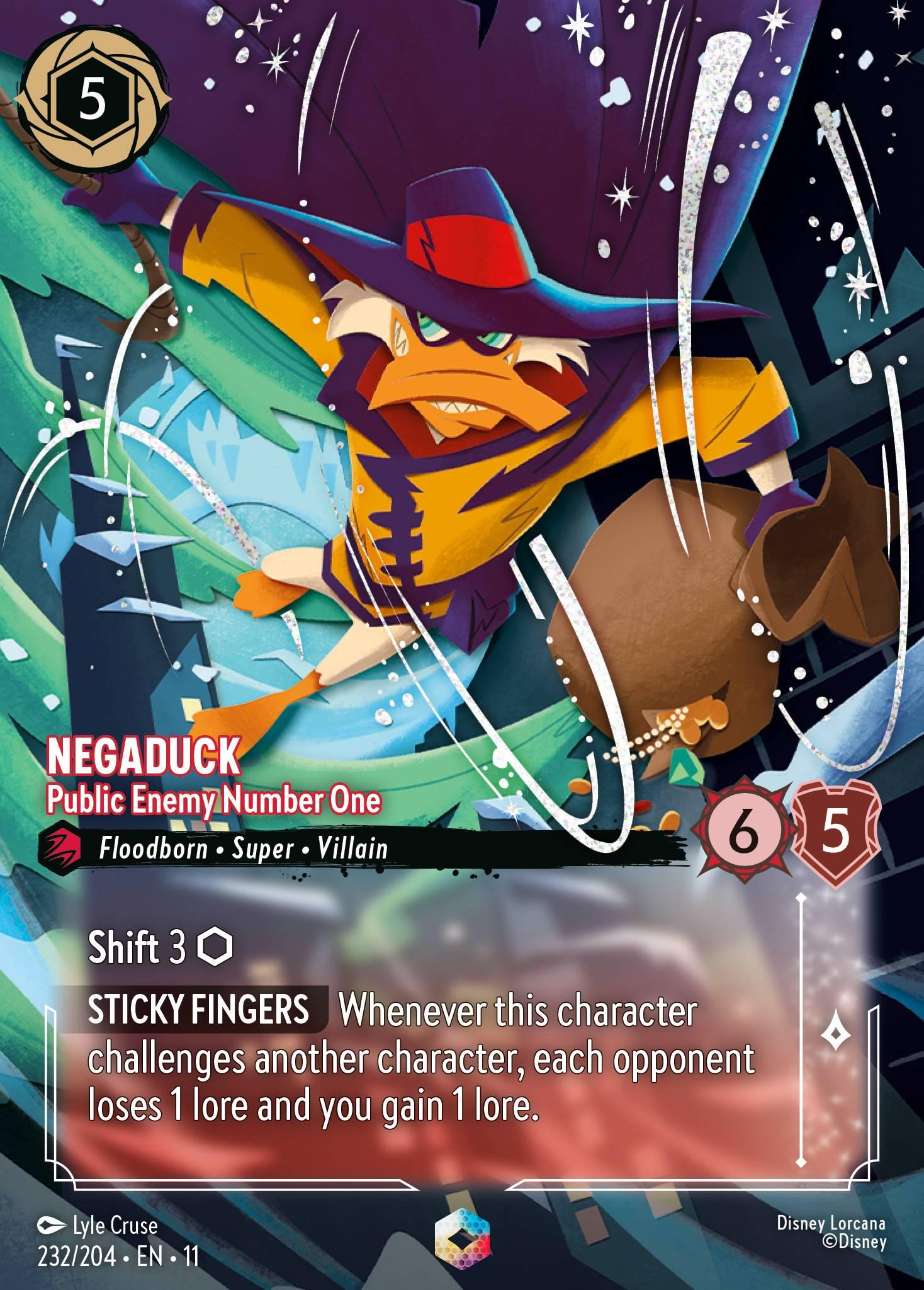 Negaduck • Public Enemy Number One - ENCHANTED — image 1