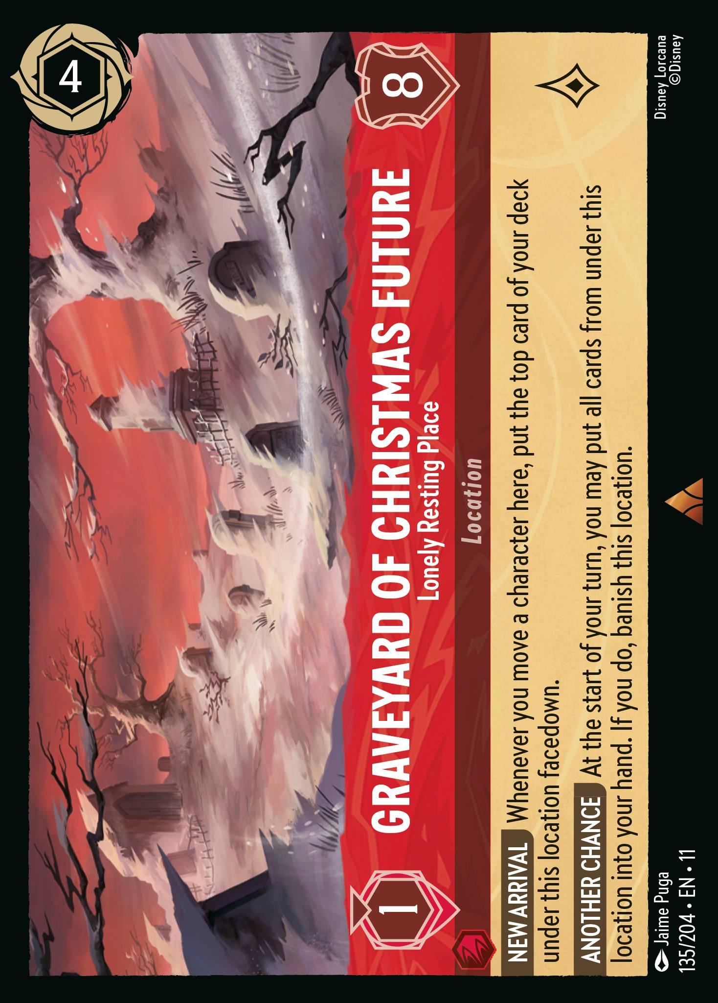 Graveyard of Christmas Future • Lonely Resting Place - FOIL — image 1