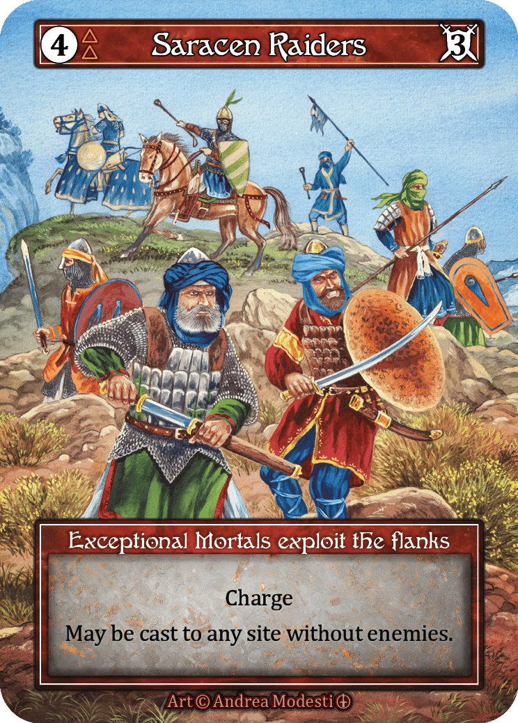 Saracen Raiders - FOIL — image 1