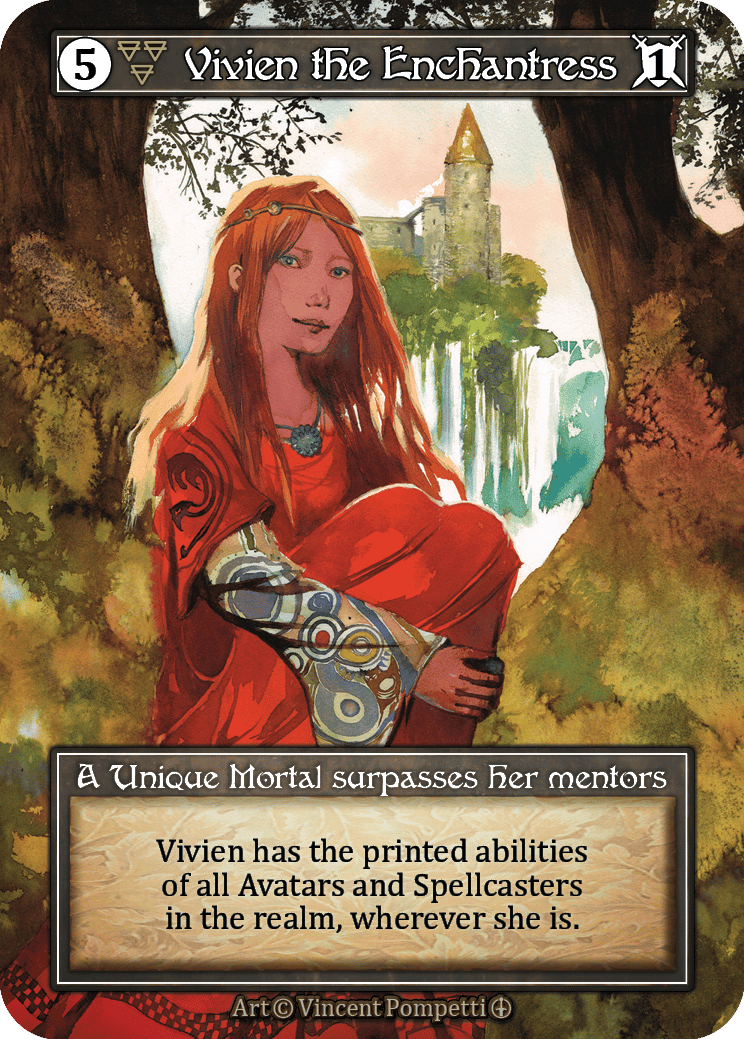 Vivien the Enchantress - FOIL — image 1