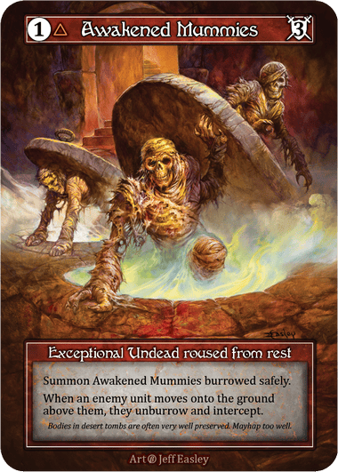 Awakened Mummies - FOIL — image 1