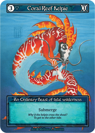 Coral-Reef Kelpie - FOIL — image 1