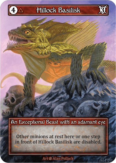 Hillock Basilisk - FOIL — image 1