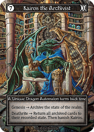 Kairos the Archivist - FOIL — image 1