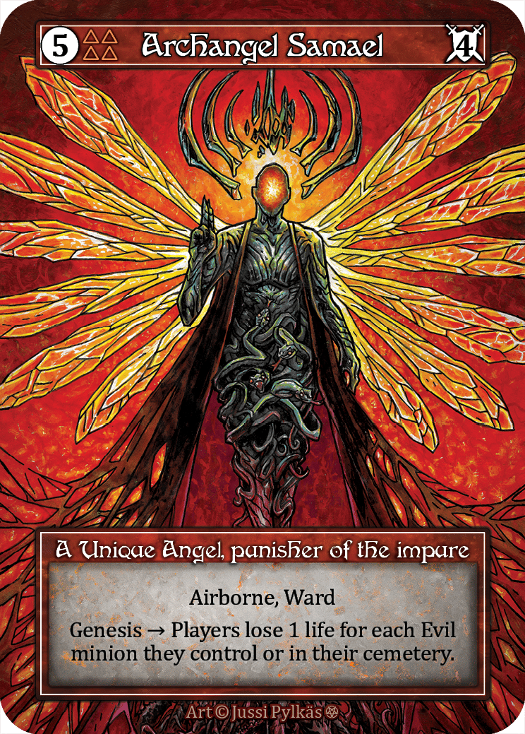 Archangel Samael - FOIL — image 1