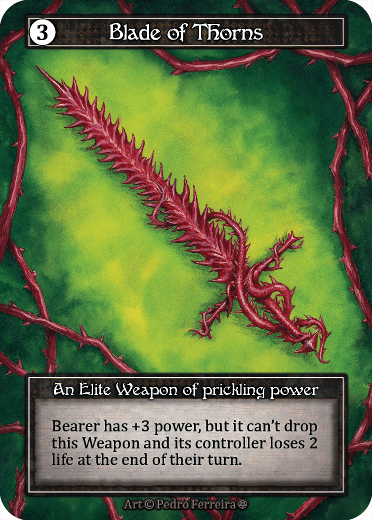 Blade of Thorns - FOIL — image 1