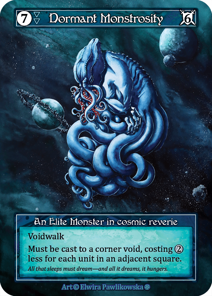 Dormant Monstrosity - FOIL — image 1