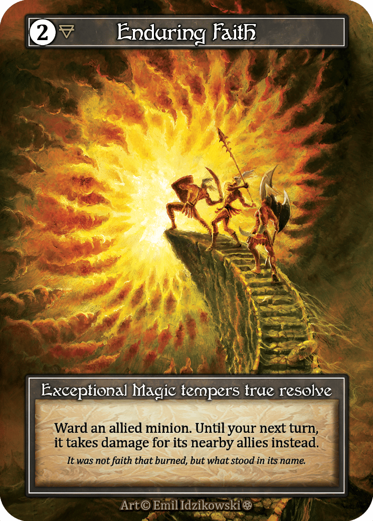 Enduring Faith - FOIL — image 1