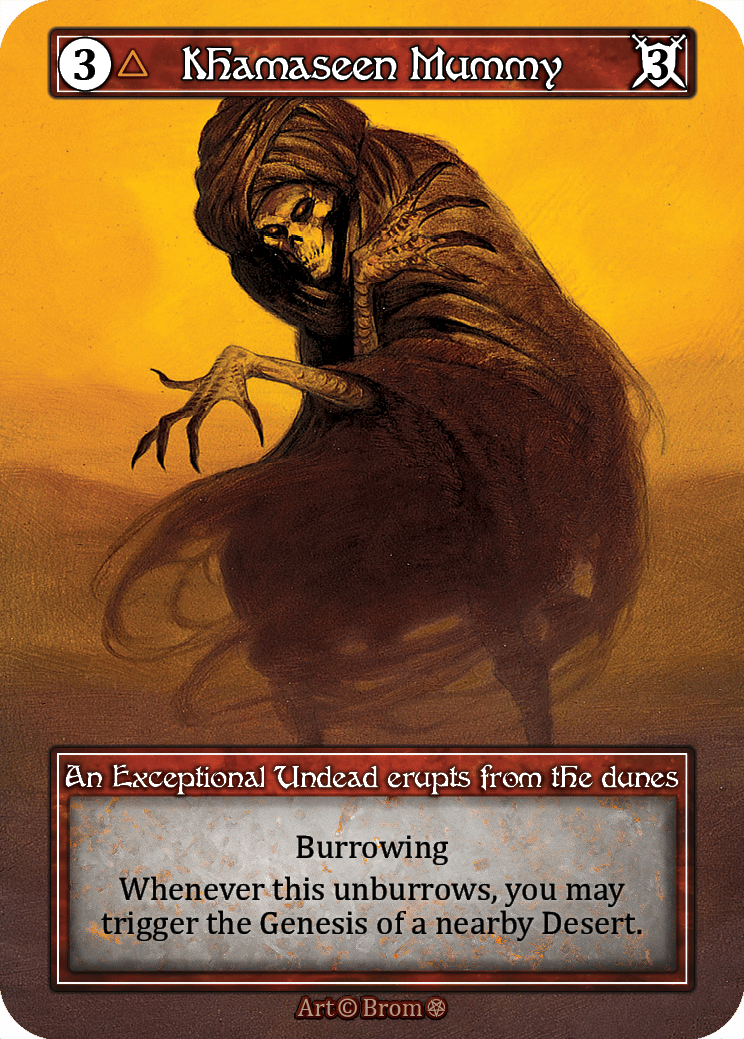 Khamaseen Mummy - FOIL — image 1
