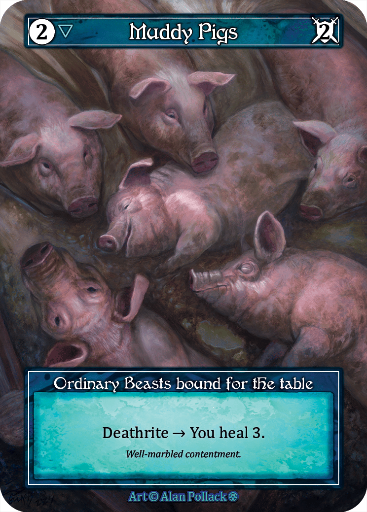 Muddy Pigs - FOIL — image 1