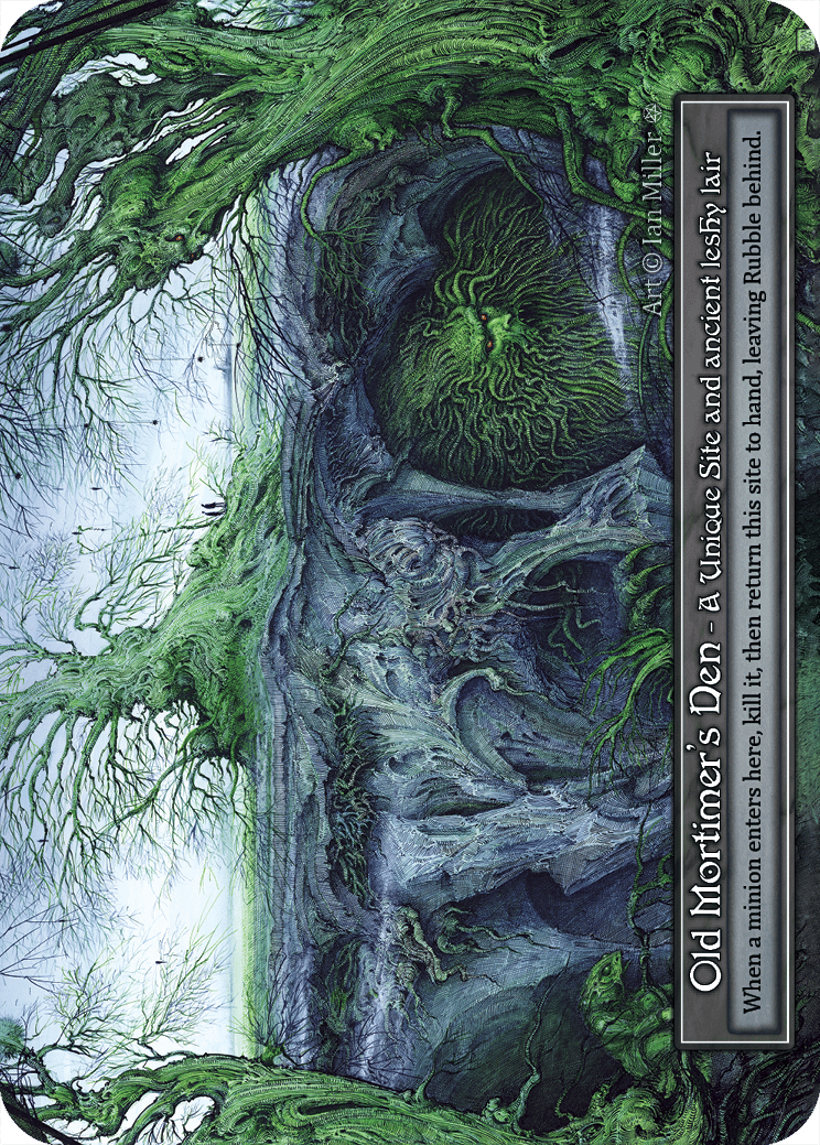 Old Mortimer's Den - FOIL — image 1