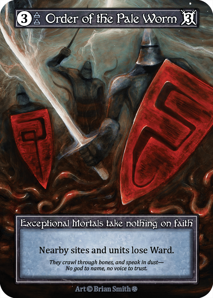 Order of the Pale Worm - FOIL — image 1