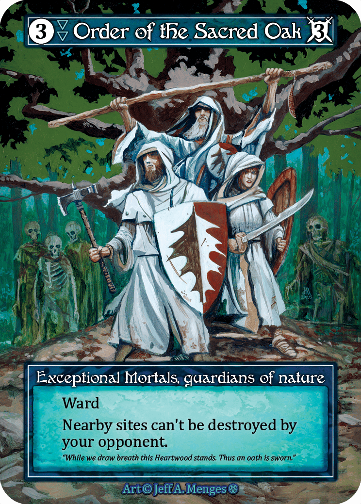 Order of the Sacred Oak - FOIL — image 1