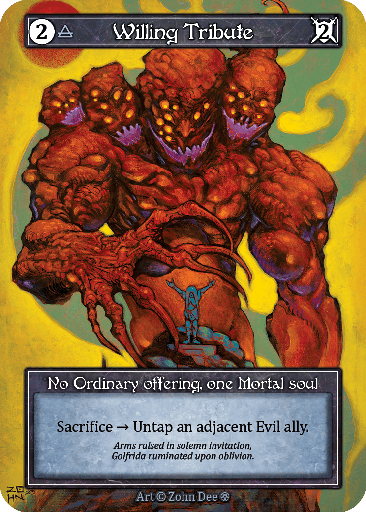 Willing Tribute - FOIL — image 1
