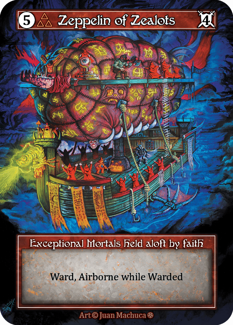 Zeppelin of Zealots - FOIL — image 1