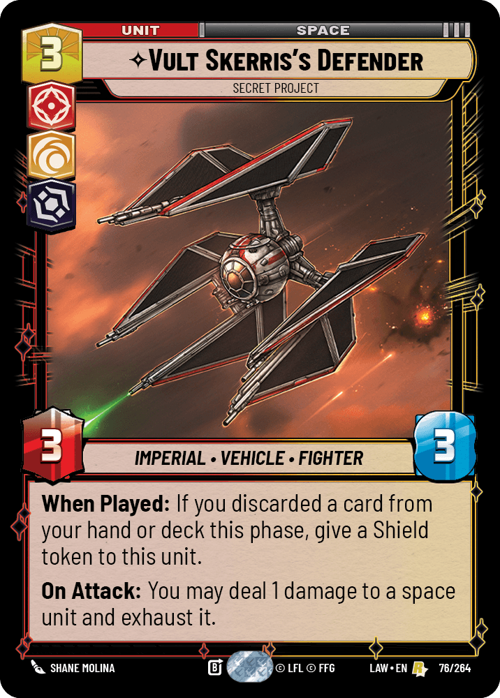 Vult Skerris's Defender - Secret Project — image 1