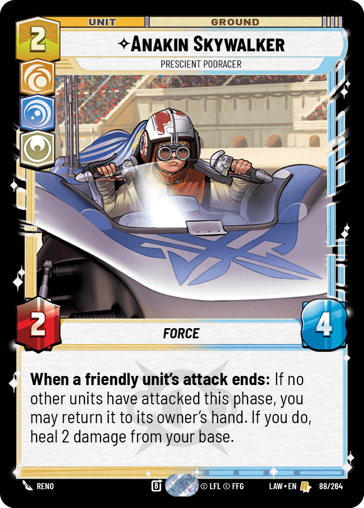 Anakin Skywalker - Prescient Podracer — image 1