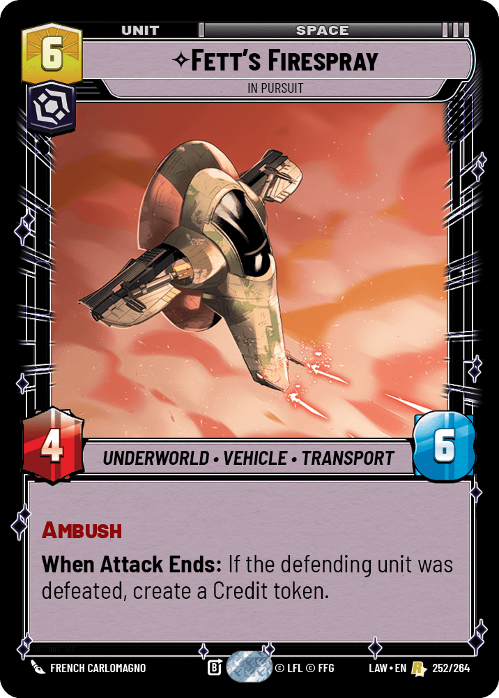 Fett's Firespray - In Pursuit — image 1