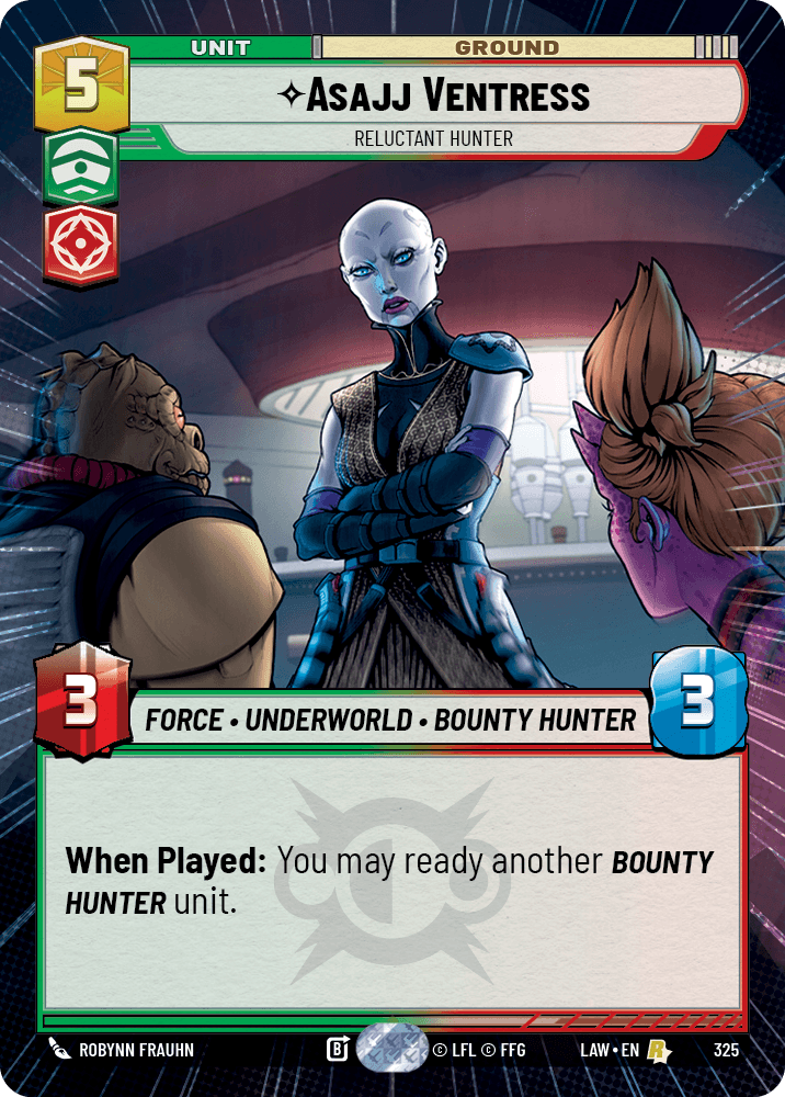 Asajj Ventress - Reluctant Hunter - HYPERSPACE — image 1