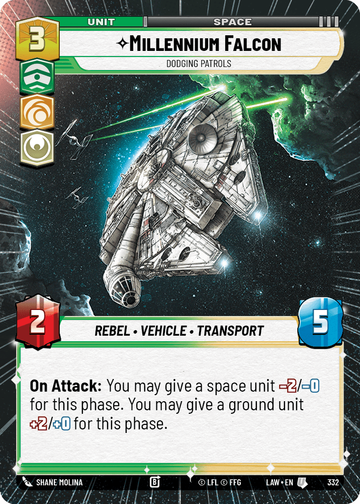 Millennium Falcon - Dodging Patrols - HYPERSPACE — image 1