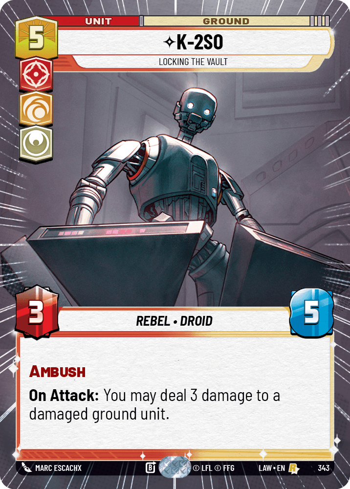 K-2SO - Locking the Vault - HYPERSPACE — image 1