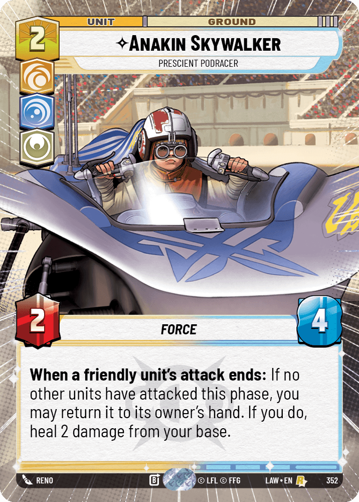 Anakin Skywalker - Prescient Podracer - HYPERSPACE — image 1