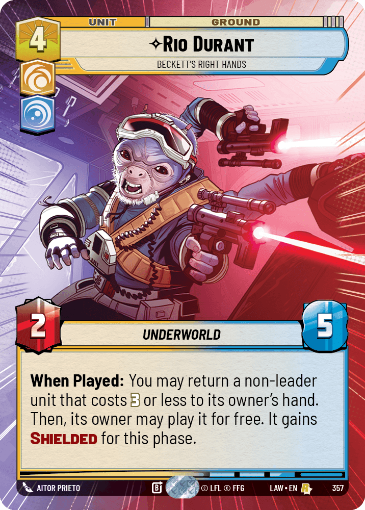 Rio Durant - Beckett's Right Hands - HYPERSPACE — image 1