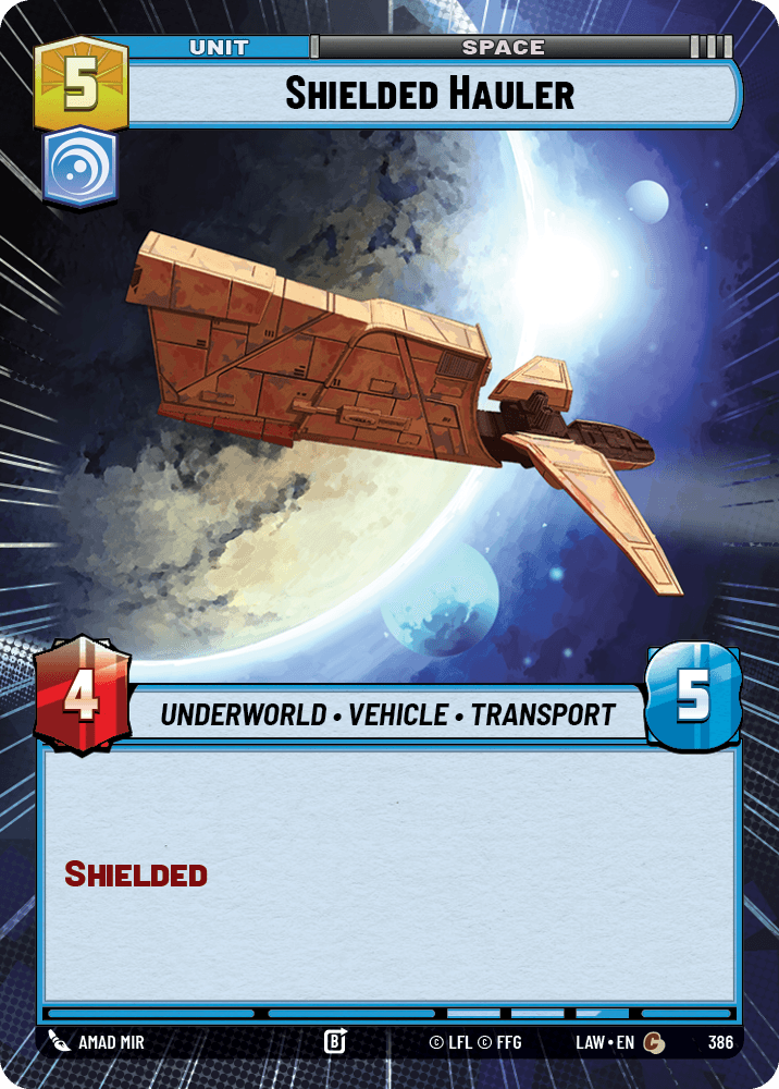 Shielded Hauler - HYPERSPACE — image 1