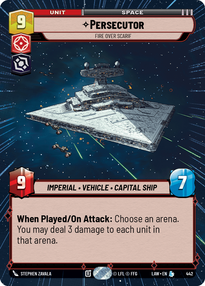 Persecutor - Fire Over Scarif - HYPERSPACE — image 1
