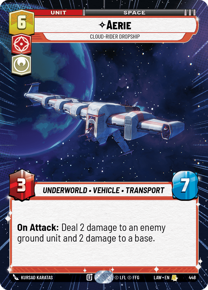 Aerie - Cloud-Rider Dropship - HYPERSPACE — image 1