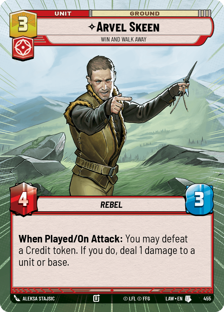Arvel Skeen - Win and Walk Away - HYPERSPACE — image 1