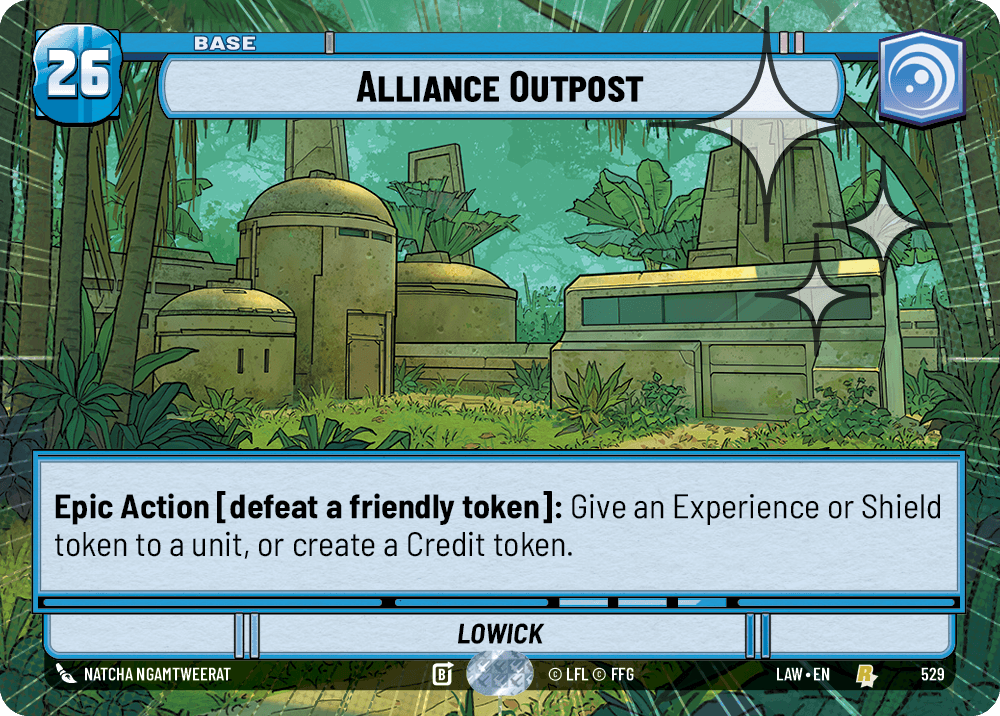 Alliance Outpost - HYPERSPACE FOIL — image 1