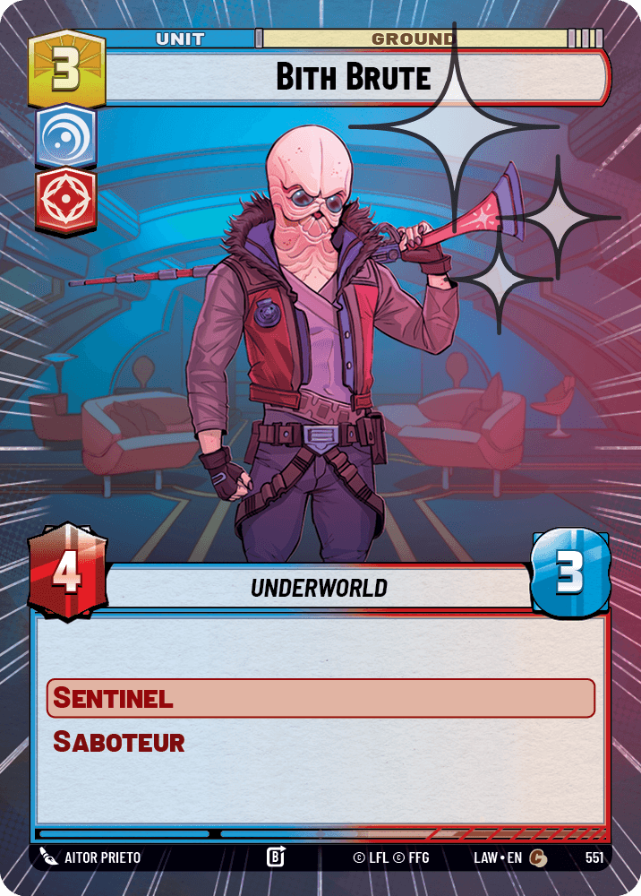 Bith Brute - HYPERSPACE FOIL — image 1