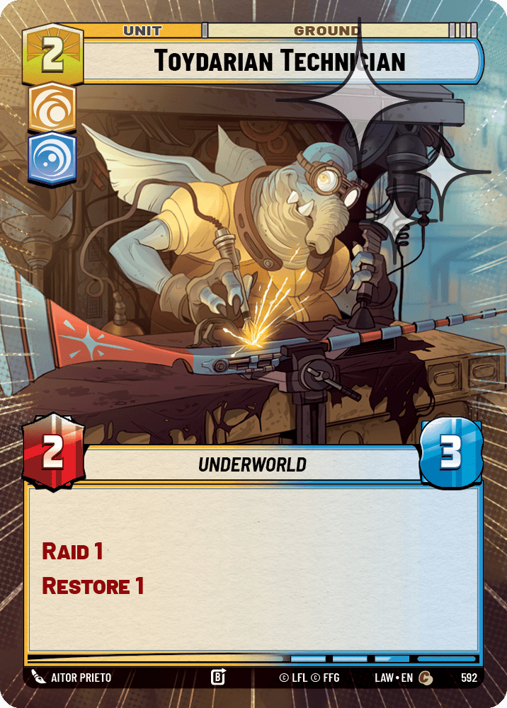 Toydarian Technician - HYPERSPACE FOIL — image 1