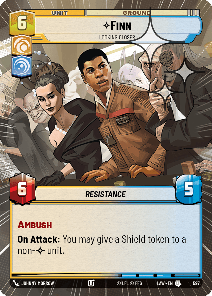 Finn - Looking Closer - HYPERSPACE FOIL — image 1